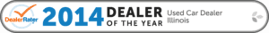 2014 Dealer of Year award