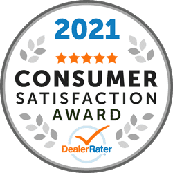 2021 Consumer satisfaction award