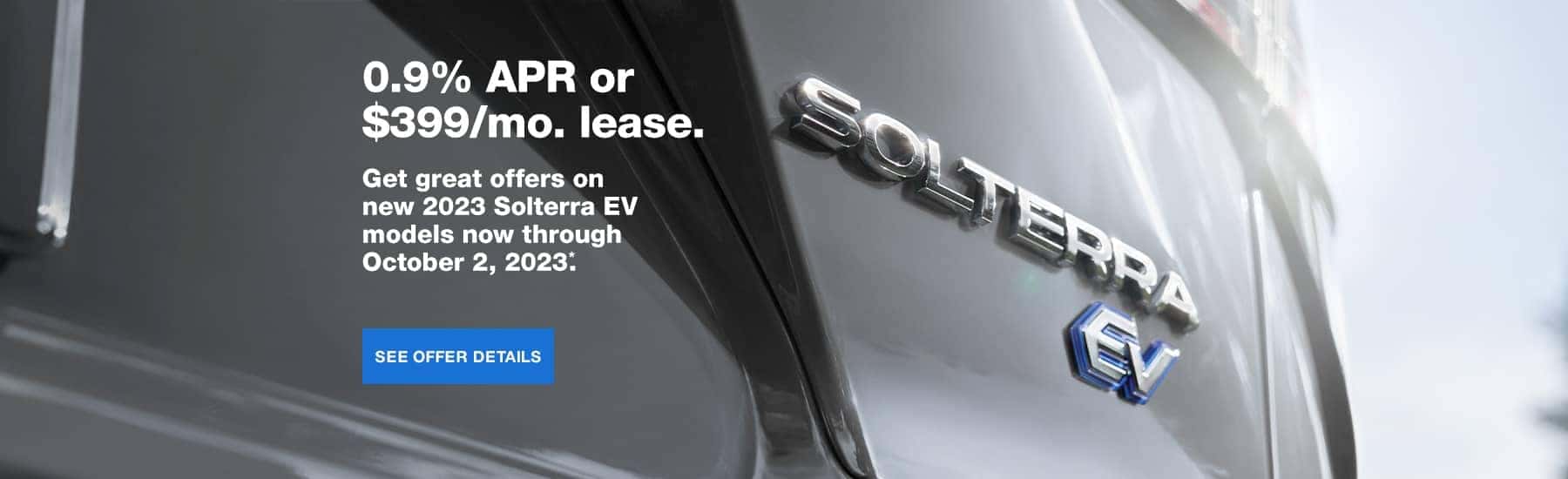 Solterra Special Offer