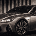 Silver Lexus IS
