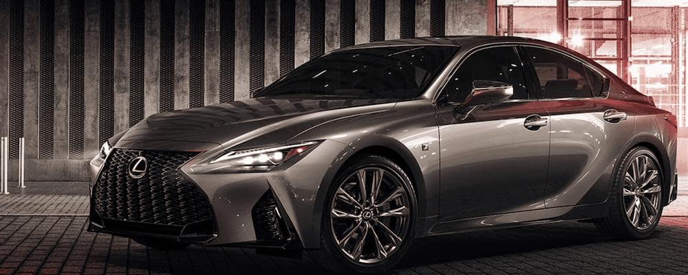 Silver Lexus IS