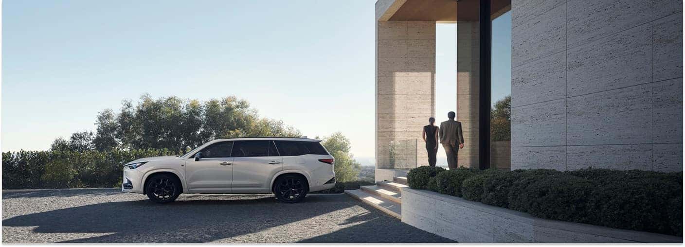 White 2026 Lexus TX Parked in Driveway
