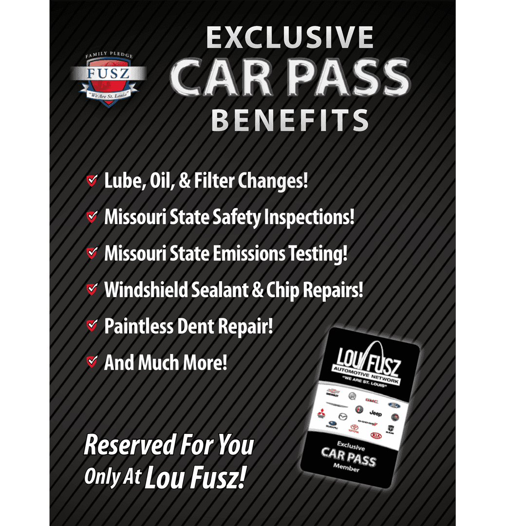 Vehicle Care Program - Car Pass | Lou Fusz Automotive Network