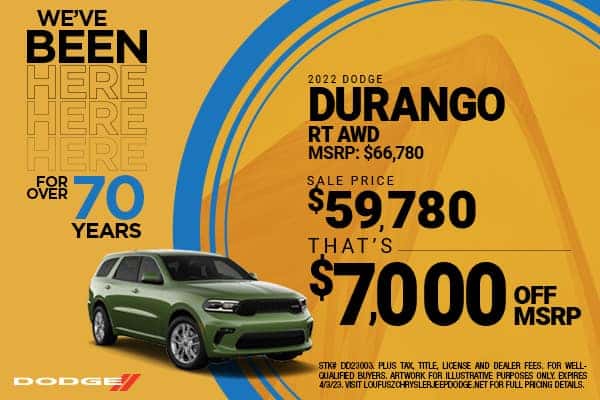2022 Dodge Durango RT AWD