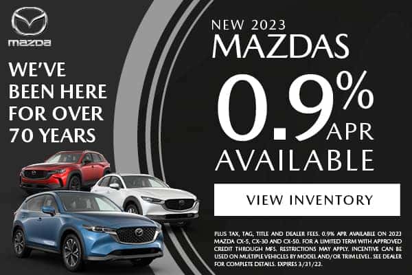 NEW 2023 MAZDAS