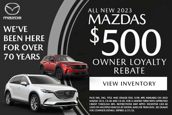 ALL NEW 2023 MAZDA MODELS