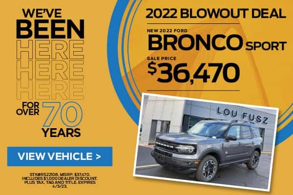2022 BLOWOUT DEAL