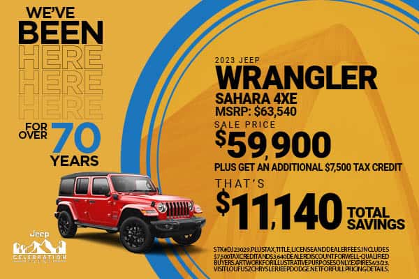 2023 Jeep Wrangler Sahara 4xe