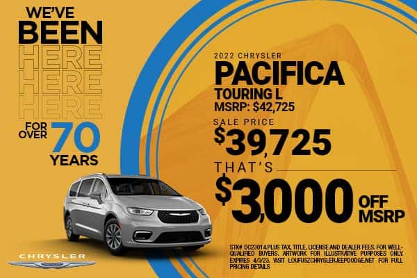 2022 Chrysler Pacifica Touring L