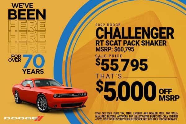 2022 Dodge Challenger RT Scat Pack Shaker