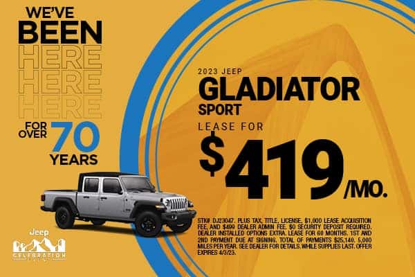 New 2023 Jeep Gladiator Sport 