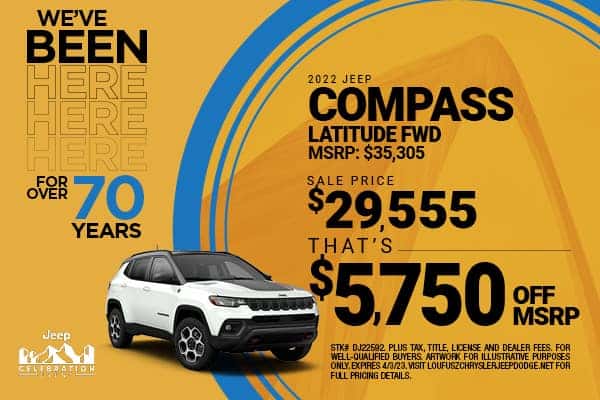 2022 Jeep Compass Latitude FWD