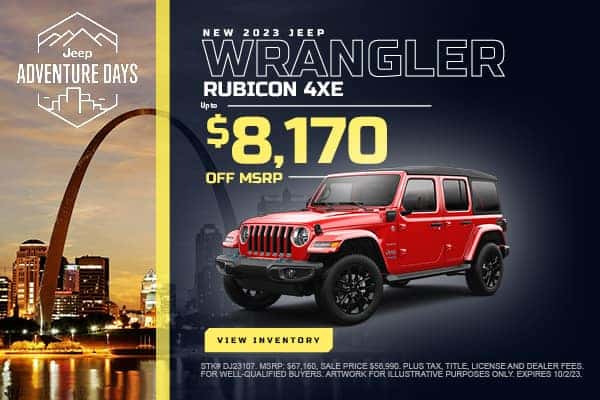 New 2023 Jeep Wrangler Rubicon 4xe