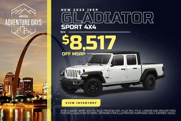 New 2023 Jeep Gladiator Sport 4x4