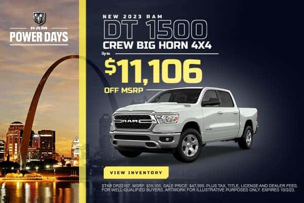 New 2023 Ram DT 1500 Crew Big Horn 4x4