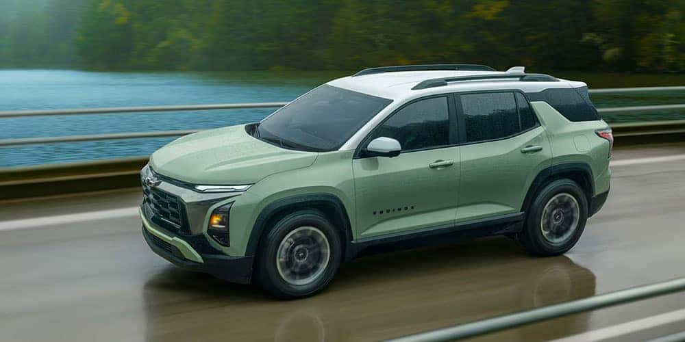 2025 Chevrolet Equinox driving