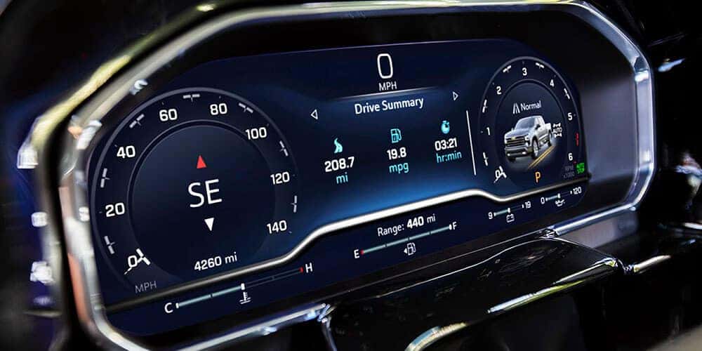 Driver Display in the 2025 Chevy Silverado in St. Louis