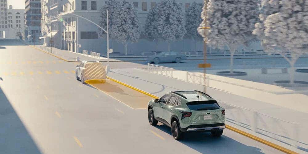  2025 Chevy Trax Foward Collision Prevention Safety Feature