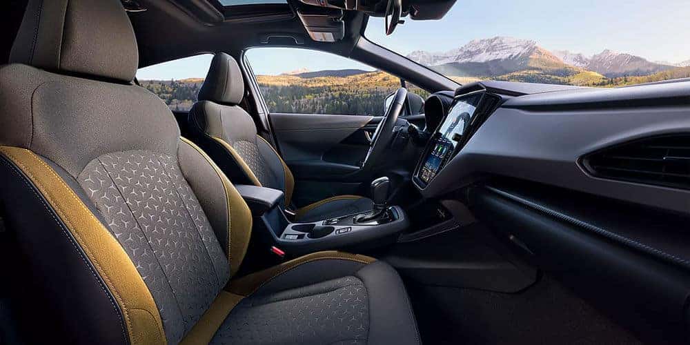 Front Seats of the 2025 Subaru Crosstrek in St. Louis