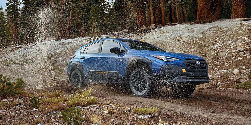 2025 Subaru Crosstrek Driving through Muddy Off-road