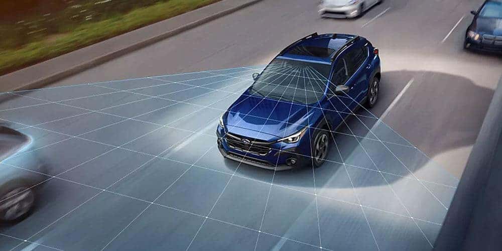 2025 Subaru Crosstrek using EyeSight Technology
