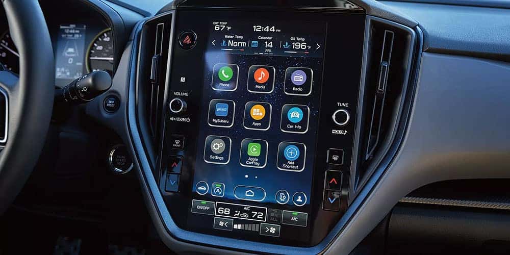 Infotainment Display in the 2025 Subaru Crosstrek in St. Louis