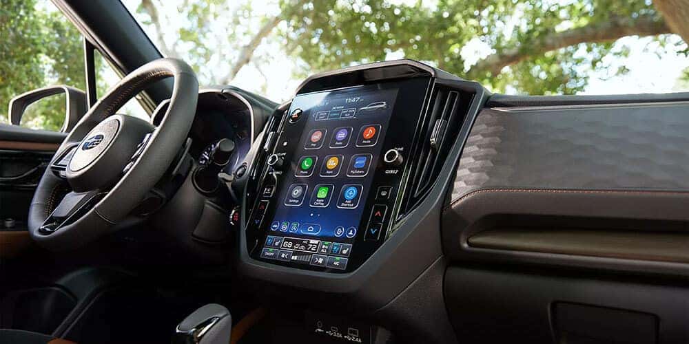 Dash with Infotainment Display in the 2025 Subaru Forester in St. Louis