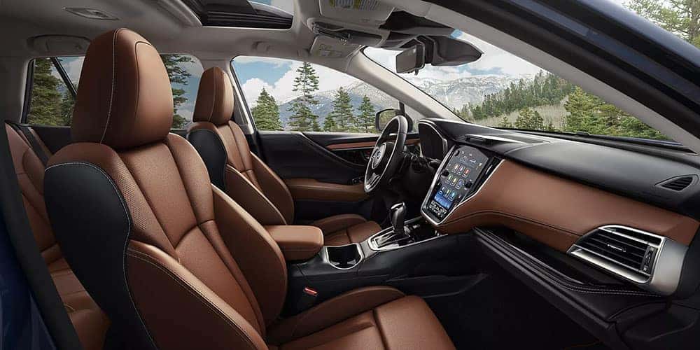 Front Seats of the 2025 Subaru Outback in St. Louis