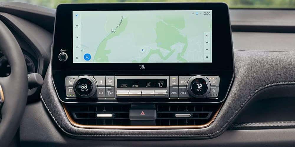 Infotainment Display in the 2025 Toyota Grand Highlander in St. Louis