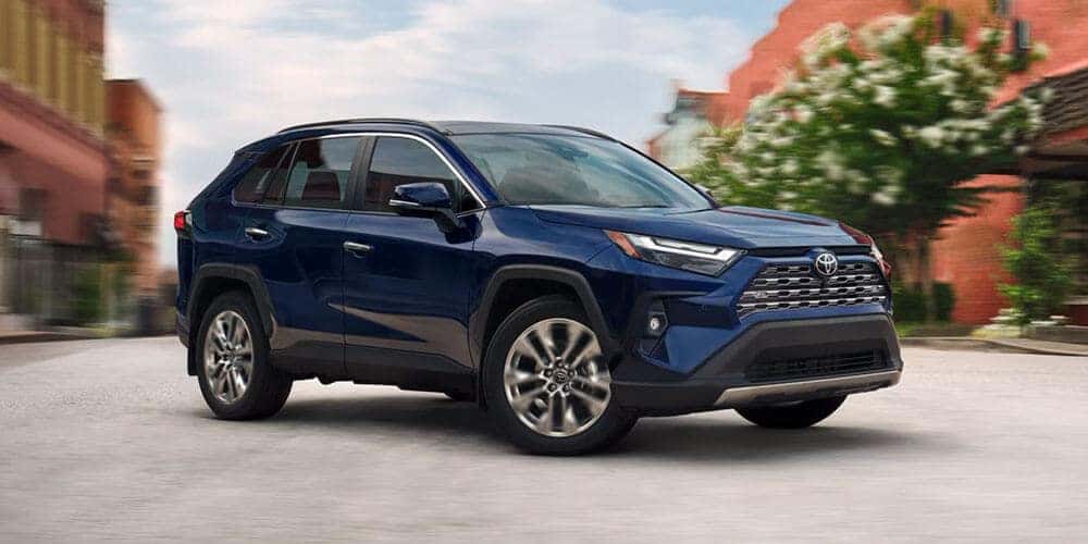 Exterior of 2025 Toyota RAV4 in St. Louis