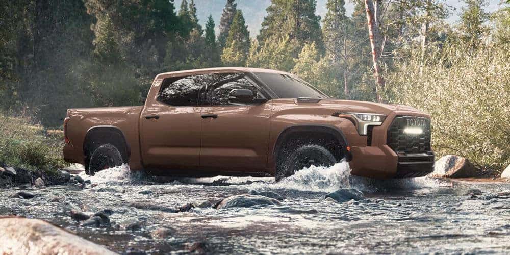 2025 Toyota Tundra Fording though Water