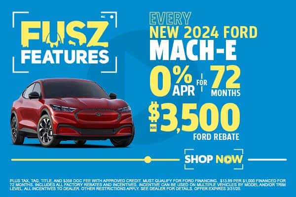 EVERY NEW 2024 FORD MACH-E