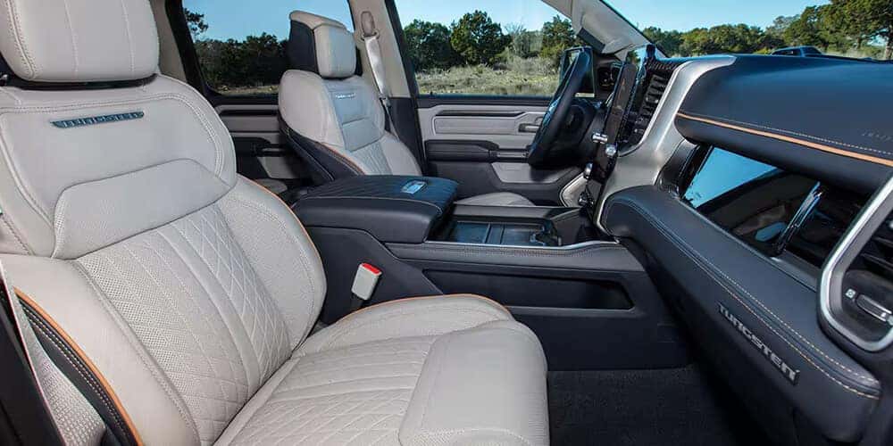 Interior of the 2025 Ram 1500 in St. Louis