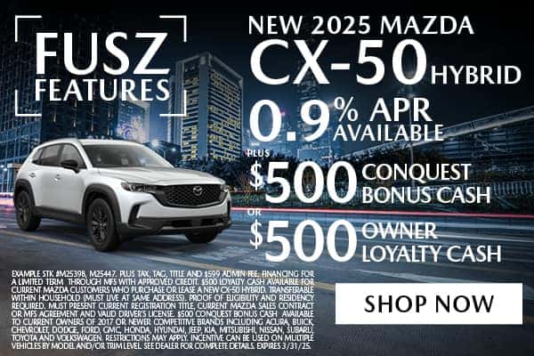 NEW 2025 MAZDA CX-50 HYBRID