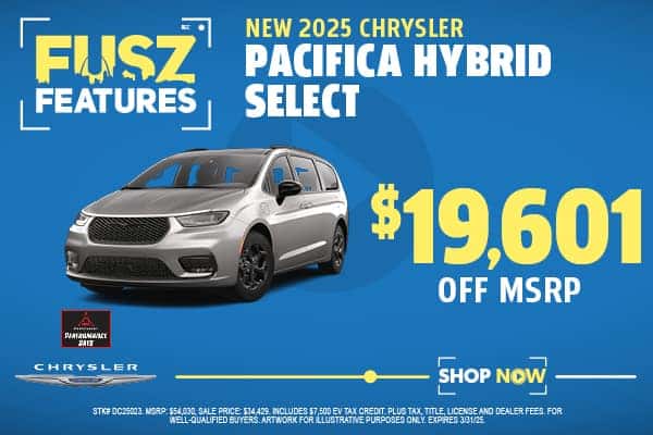 New 2025 Chrysler Pacifica Hybrid SELECT