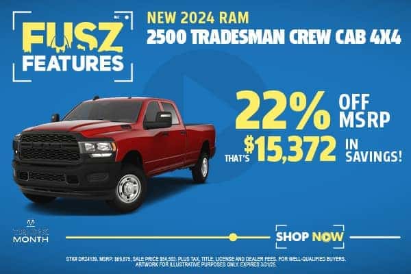 New 2024 Ram 2500 TRADESMAN CREW CAB 4X4