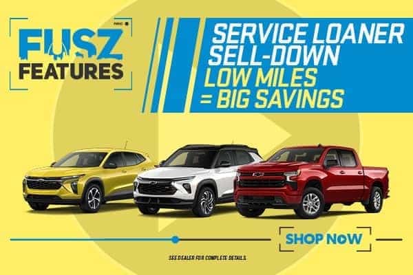 SERVICE LOANER SELL-DOWN 