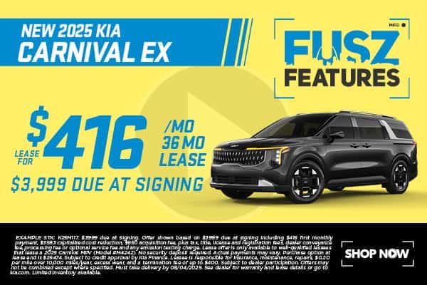 NEW 2025 KIA CARNIVAL EX