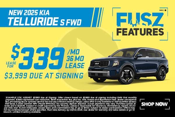 NEW 2025 KIA TELLURIDE S FWD
