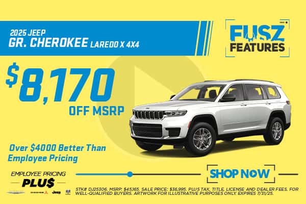 2025 JEEP GRAND CHEROKEE LAREDO X 4X4