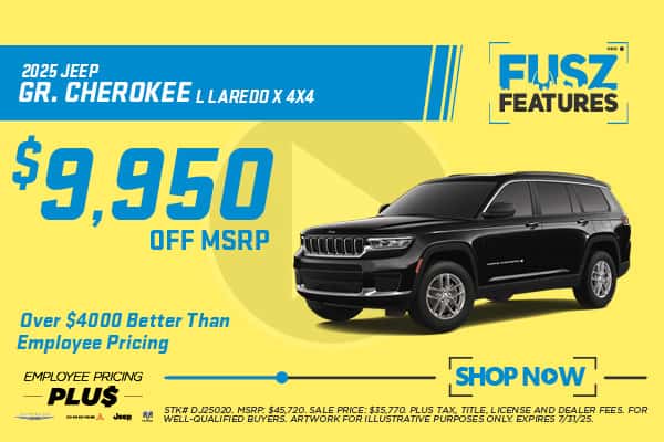 2025 JEEP GRAND CHEROKEE L LAREDO X 4X4	