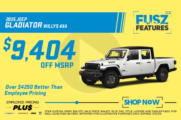 2025 JEEP GLADIATOR 4x4 WILLYS 4X4
