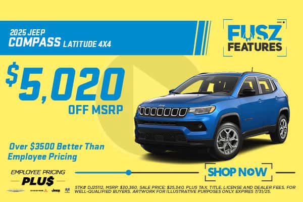 2025 JEEP COMPASS LATITUDE 4X4	