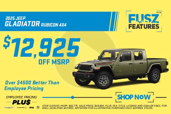 2025 JEEP GLADIATOR RUBICON 4X4