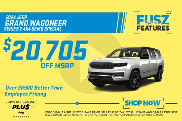 2024 JEEP GRAND WAGONEER SERIES 2 4X4 DEMO SPECIAL