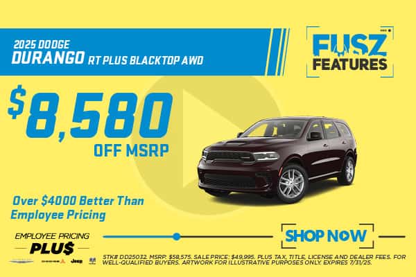 2025 DODGE DURANGO RT PLUS BLACKTOP AWD
