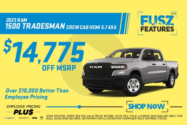 2023 RAM 1500 TRADESMAN CREW CAB HEMI 5.7 4X4