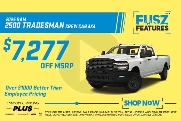 2025 RAM 2500 TRADESMAN CREW CAB 4X4