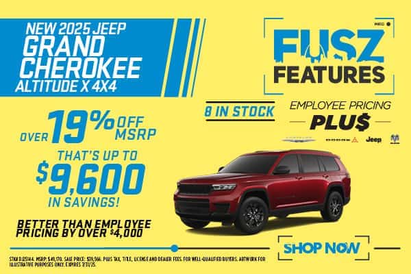 2025 Jeep Gr. Cherokee Altitude X 4X4
