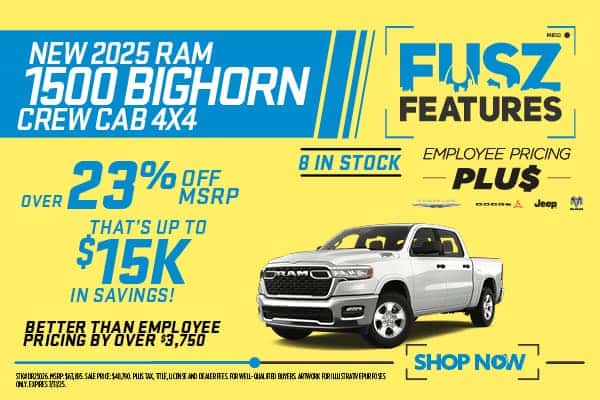 2025 Ram 1500 Big Horn Crew Cab 4X4 